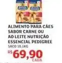 Assaí Atacadista Pedigree - alimento para caes sabor carne ou ao leite nutrição oferta