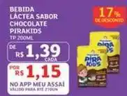 Assaí Atacadista Pirakids - bebida lactea sabor chocolate oferta