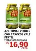 Assaí Atacadista Vale - azeitonas verdes com carocos oferta