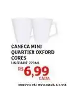 Assaí Atacadista Mini - caneca quartier oxford cores oferta