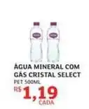 Assaí Atacadista Select - água mineral com gas cristal oferta
