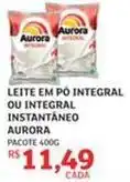 Assaí Atacadista Aurora - leite em po integral ou integral instataneo oferta