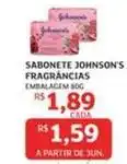 Assaí Atacadista Johnson's - sabonete fragrâncias oferta