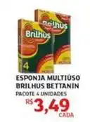Assaí Atacadista Brilhus - esponja multiúso oferta