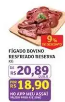 Assaí Atacadista De - figado bovino resfriado reserva oferta