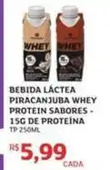 Assaí Atacadista Piracanjuba - bebida láctea whey protein sabores oferta