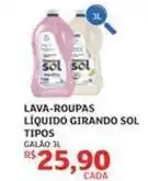 Assaí Atacadista Sol - lava-roupas líquido girando tipos oferta