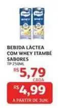 Assaí Atacadista Itambé - bebida láctea com whey oferta