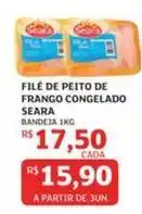 Assaí Atacadista Seara - filé de peito de frango congelado oferta