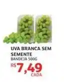 Assaí Atacadista Sem semente - uva branca sem semmente oferta