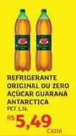 Assaí Atacadista Antarctica - refrigerante original ou zero açúcar guaraná oferta