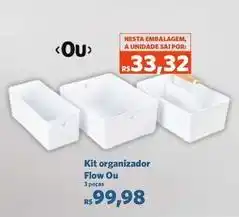 Sam's Club Kit organizador flow ou oferta