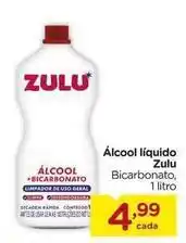 Carrefour Zulu - álcool líquido oferta