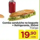 Carrefour Combo sanduíche na baguete + refrigerante, 350ml oferta