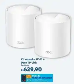 Sam's Club Tp-link - kit roteador wi-fi 6 deco oferta