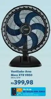 Sam's Club Arno - ventilador maxx vtr vb50 oferta