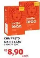Assaí Atacadista Matte leão - cha preto oferta