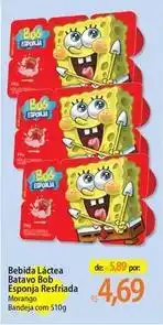 Atacadão Refri - bebida láctea batavo bob esponja oferta