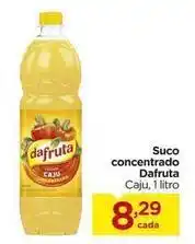 Carrefour Dafruta - suco concentrado oferta