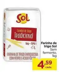 Carrefour Sol - farinha de trigo oferta