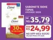 Assaí Atacadista Dove - sabonete tipos oferta