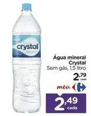 Carrefour Crystal - água mineral oferta
