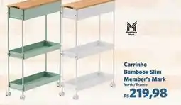 Sam's Club Slim - carrinho bamboox slim member's mark oferta