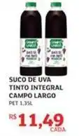 Assaí Atacadista Campo largo - suco de uva tinto integral oferta