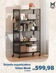 Sam's Club Urban - estante organizadora mesh oferta