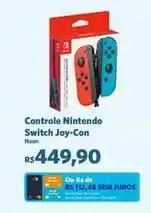 Sam's Club Nintendo - controle switch joy-con oferta