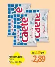Atacadão Caeté - açúcar oferta