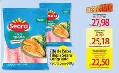 Atacadão Seara - filé de peixe tilapia oferta