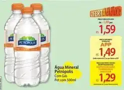 Atacadão Petrópolis - água mineral oferta
