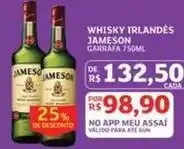 Assaí Atacadista Jameson - whisky irlandes oferta