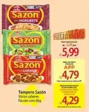 Atacadão Sazón - tempero oferta