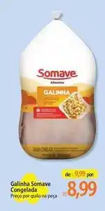 Atacadão Somave - galinha congelada oferta