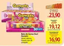 Atacadão Dori - bala de goma gomets oferta