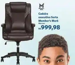 Sam's Club De - cadeira executiva serta oferta
