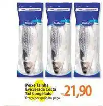 Atacadão Costa sul - peixe tainha eviscerada oferta