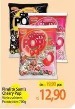Atacadão Pop - pirulito sam's cherry oferta