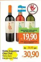 Atacadão De - vinho argentino oferta