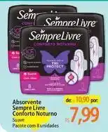 Atacadão Sempre livre - absorvente conforto noturno oferta