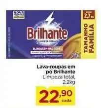 Carrefour Brilhante - lava-roupas em pó oferta