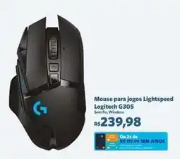 Sam's Club Logitech - mouse para jogos lightspeed oferta