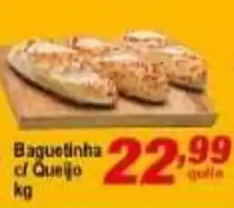 Ricoy Supermercados Baguetinha c/ Queijo 1kg oferta