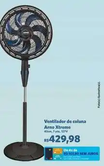 Sam's Club De - ventilador de coluna arno xtreme oferta