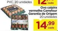 Carrefour Carrefour - ovo caipira vermelho garantia de origem oferta
