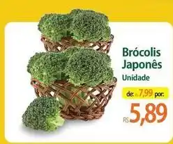 Atacadão Japonês - brócolis japonês oferta