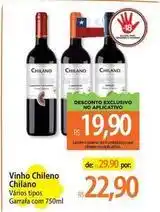 Atacadão Chilano - vinho chileno oferta