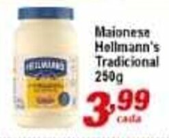 Maionese Hellmann's Trad 250g